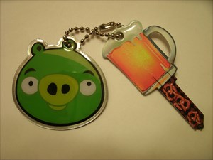 Angry Birds Travel Tag--Minion Pig