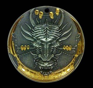 Dragon Legends Drakon antik silber gold 1v25 front
