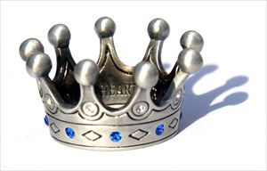 Orion&#39;s Silver Countess&#39; Crown Geocoin
