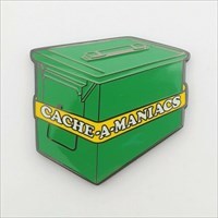 Cache-A-Maniacs Geocoin front
