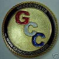 Geocoin Club Anniversary Coin