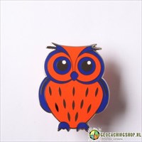 Owl-Geocoin-B6-H Oranje