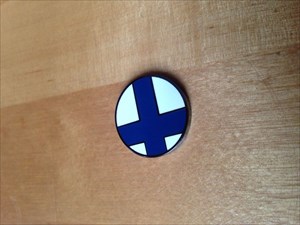 Finnish Flag Micro Geocoin