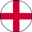 England Flag Geocoin