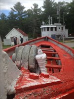 Afish&#39;s Michelin Man commandeers a lifeboat