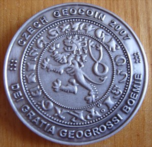 Czech 2007 Geocoin