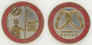 Extremcaching 2011 Geocoin - Gold / Silber LE 100