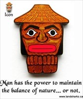 West Coast Eco Totem - Man