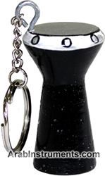 Darbuka keychain I received when I bought a drum