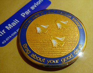 Hide*seek: What&#39;s In Your Mailbox V.3 Geocoin