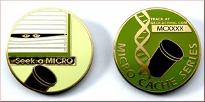 The Micro Coin - Seek The Micro antik gold 1v100