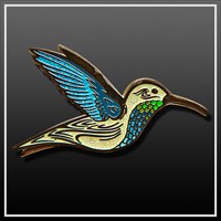 luzzi1971&#39;s Hummingbird Geocoin RE
