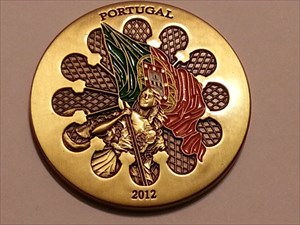 Portugal 2012 Geocoin