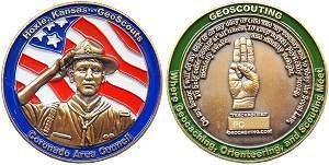 Hoxie Scout Geocoin v1