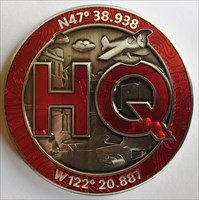 LordT&#39;s Geocaching HQ Geocoin - Front
