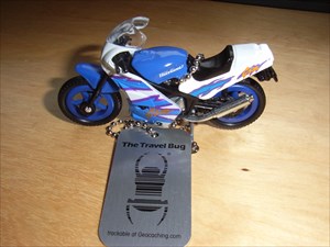 Blue Bike Racer
