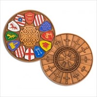 luzzi1971&#39;s Knights of the Round Table Geocoin