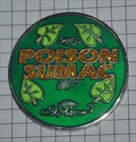 Poison Sumac - Super Cacher Geocoin front