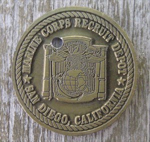 Marine Corps Recruitment Depot Coin
