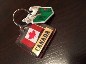 Canada Key Chain holiday trackable