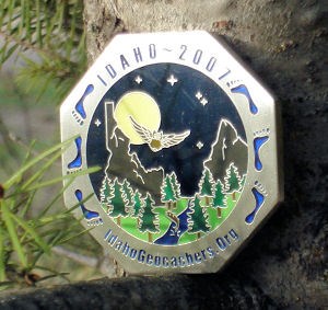 2007 Idaho Geocoin (Slv)