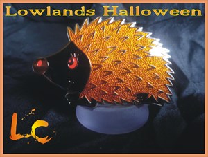 Hedgehog Geocoin - Lowlands Halloween