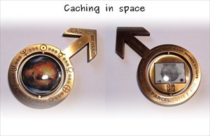 Caching in space