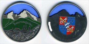 Berchtesgadener Geocoin 008 - Silber