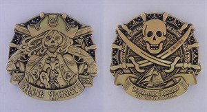 Anne Bonny Pirate Doubloon