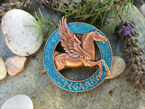 Mystic Pegasus Geocoin - Water Horse Edition 1v70 