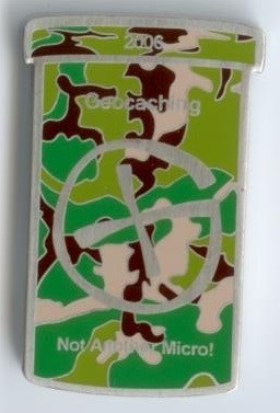 Not another Micro Geocoin - camouflage #216