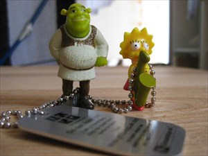 Shrek &amp; Lisa Simpson