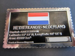 Geocoin Netherlands front