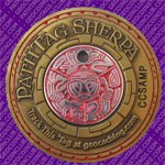 Pathtag Sherpa Geocoin