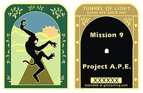 Project A.P.E.: Tunnel of Light Geocoin