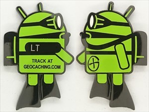 Android Geocoin - Danny Diver LE 50