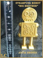 Steampunk Robot Geocoin &quot;BIG BROTHER&quot;