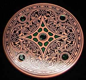 Celtic Circle of Life Green Vorderseite