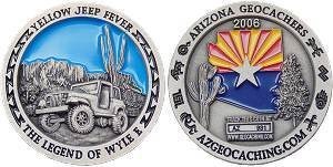 Arizona State Geocoin