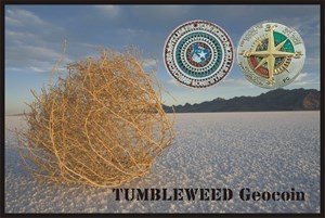 TumbleWeed Geocoin *nickel*