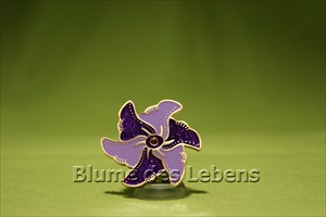 Flora Geocoin - Love Lavender LE 40
