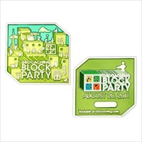 Geocoin-Block Party Geocoin