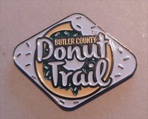 Butler County Donut Trail GeoTour Geocoin back