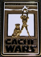 Front of Cache Wars Coin