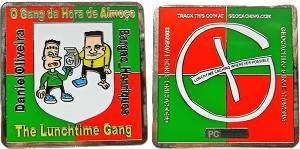 Lunchtime Gang Geocoin