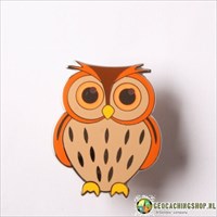 Owl-Geocoin-B6-F Mr.Brown