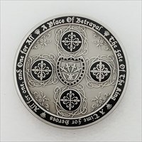 4musketeers Assassin&#39;s Creed Geocoin front