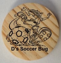 D&#39;s Wooden Soccer Bug