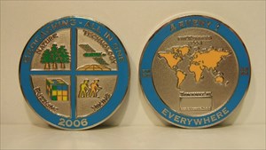DRunners Geocaching - All In One Geocoin