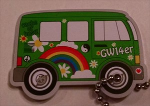 3OK&#39;s Green Hippy Van